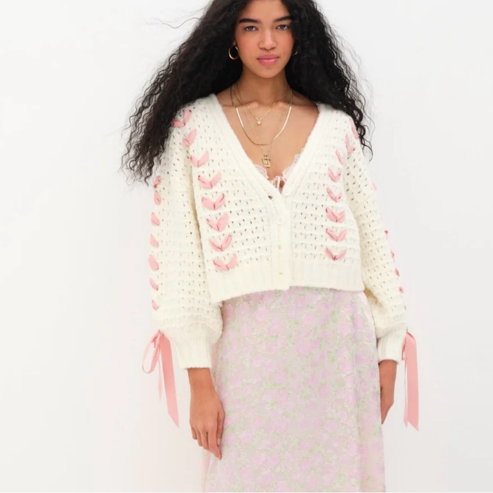 For Love And Lemons Laurel Oversized Cardigan - Picture 4 of 7